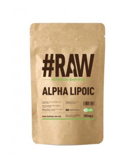 RAW ALA (Alpha Lipoic Acid) 100mg 120caps