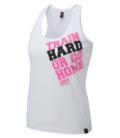 Musclepharm Ladies Top Hard Home - White - S