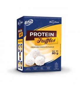 6PAK Nutrition Protein Truffles White 80g