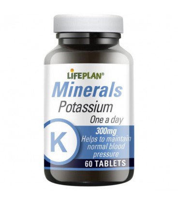Lifeplan Potassium 300mg 60tab