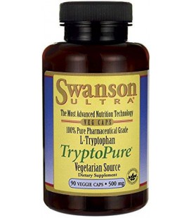 Swanson L-Tryptophan TryptoPure 500mg 90 vcaps
