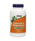 NOW Calcium & Magnesium 250 TABS