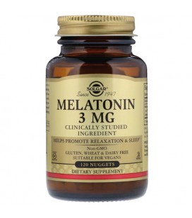 Solgar Melatonina 3mg 120 tabletek