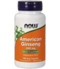 NOW FOODS AMERICAN GINSENG 500 mg  100 VCAPS