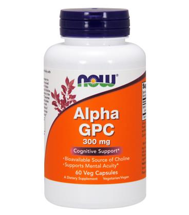 NOW FOODS ALPHA GPC 300MG 60 VCAPS