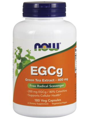 NOW FOODS EGCG 400MG 50% 180 VCAPS