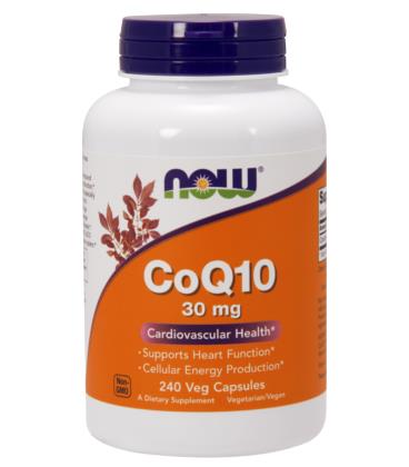 NOW FOODS CoQ10 30mg 240 VCAPS