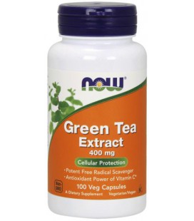 NOW FOODS GREEN TEA EXTRACT 400 mg  100 VCAPS