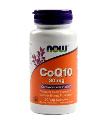 NOW FOODS CoQ10 30mg 60 VCAPS