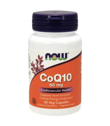 NOW FOODS CoQ10 60mg 60VCAPS
