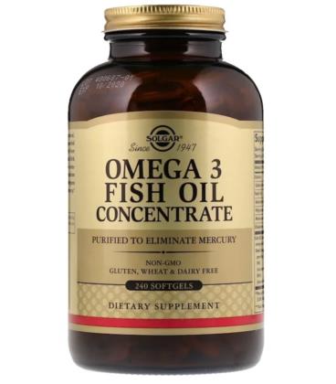 Solgar Omega 3 Fish Oil Concentrate 240Softgels