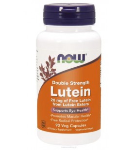 NOW FOODS LUTEIN 20 MG (FROM ESTERS) 90 VCAPS