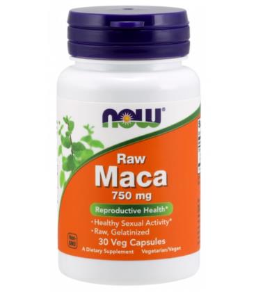 NOW FOODS MACA 750MG (6:1 CONC) 30 VCAPS
