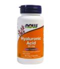 NOW FOODS HYALURONIC ACID 50MG + MSM 60VCAPS