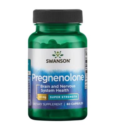 Swanson Ultra Pregnenolone Super Strenght 50mg 60caps.