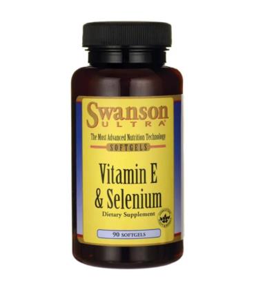 Swanson Vitamin E with Selenium 90 softgels