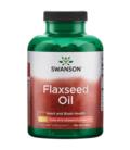 Swanson Flaxseed Oil Made with Organic 1g 100sgels