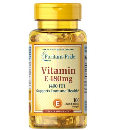 Puritans Pride Vitamin E180mg(400IU) 100softgels