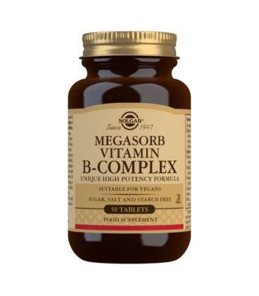 Solgar Megasorb Vitamin B-Complex 50 tabletek