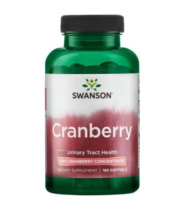 Swanson Cranberry (Żurawina) 20:1 180 softgels