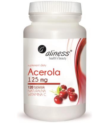 Aliness Acerola 125mg 120 Tabletek