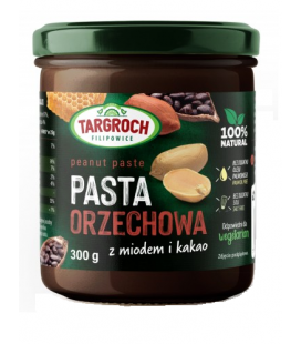 Targroch Pasta Orzechowa + Miód + Kakao 300g