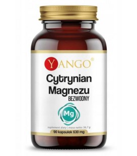 YANGO Cytrynian Magnezu 90 kapsułek
