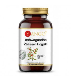 Yango Ashwagandha - ekstrakt 10:1 - 90 kapsułek