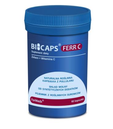 FORMEDS Biocaps Ferr C Żelazo 60 kapsułek
