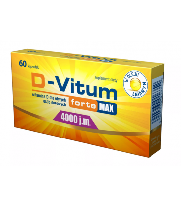 Oleofarm D-Vitum Forte 4000IU 60 kapsułek