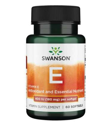 Swanson Natural Vitamin E 400 IU 60 kaps.