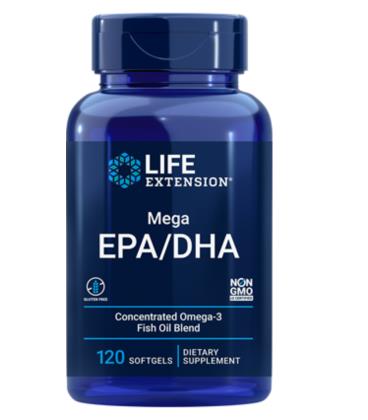 Life Extension Mega EPA/DHA 120soft