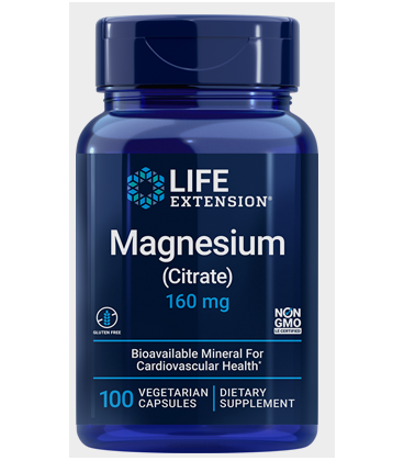 Life Extension Magnesium Citrate 160mg 100vcaps