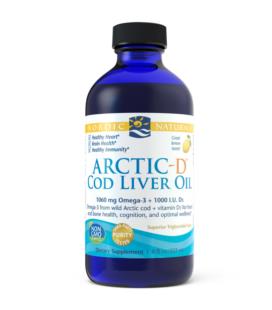Nordic Naturals Arctic-D Cod Liver Oil Tran z dzikiego dorsza 237ml