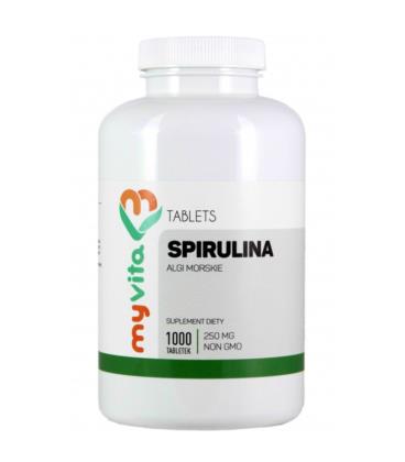 MyVita Spirulina Algi Morskie 250 mg 1000 tabletek