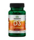 Swanson Vitamin D-3 5000IU Highest Potency 250soft