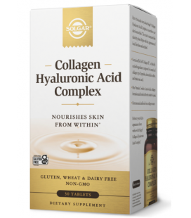 Solgar Kwas Hialuronowy Hyaluronic Acid 120mg 30 tabletek