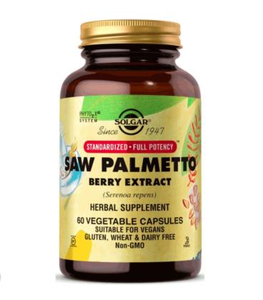 Solgar Saw Palmetto Berry Extract 60 kapsułek wegańskich