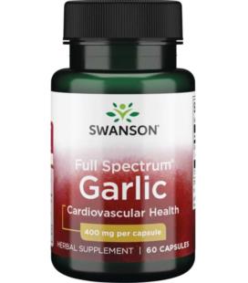 Swanson Full Spectrum Garlic 400 mg 60 caps