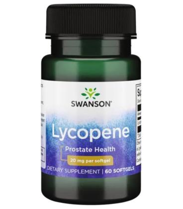 Swanson Lycopene 20 mg 60 sgels
