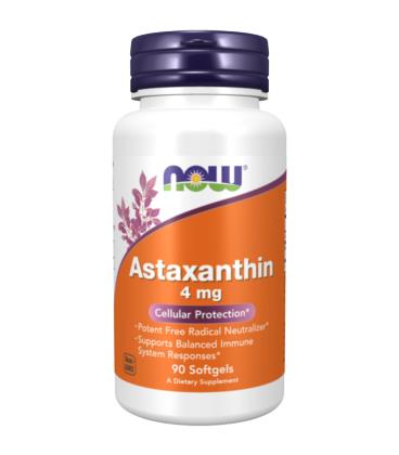 NOW FOODS ASTAXANTHIN 4MG 90 VCAPS