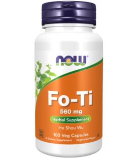 NOW FOODS FO-TI 560MG 100 VCAPS