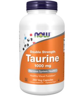 NOW FOODS TAURINE 1000MG 250 VCAPS