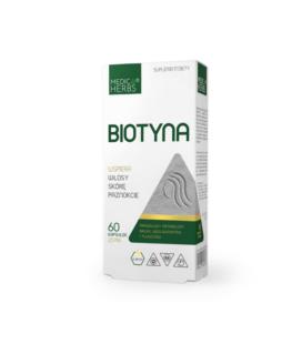 Medica Herbs Biotyna (D-Biotin) 2,5mg 60 kapsułek