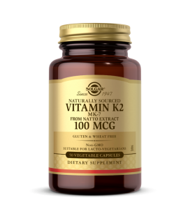 Solgar Natural Vitamin K2 MK-7 100 mcg 50 vcaps