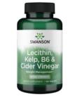 Swanson Lecithin, Kelp, B6 & Cider Vinegar 120tabs