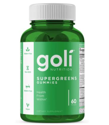 Goli Nutrition SuperGreens 60 Gummies