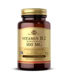 Solgar Vitamin B2 100mg 100 vcaps