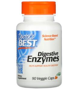 Doctor's Best Digestive Enzymes 90 vcaps