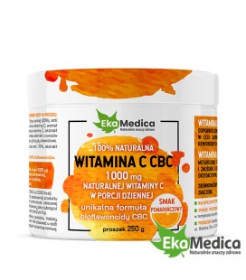 EkaMedica 100% Naturalna Witamina C CBC 1000mg 250g